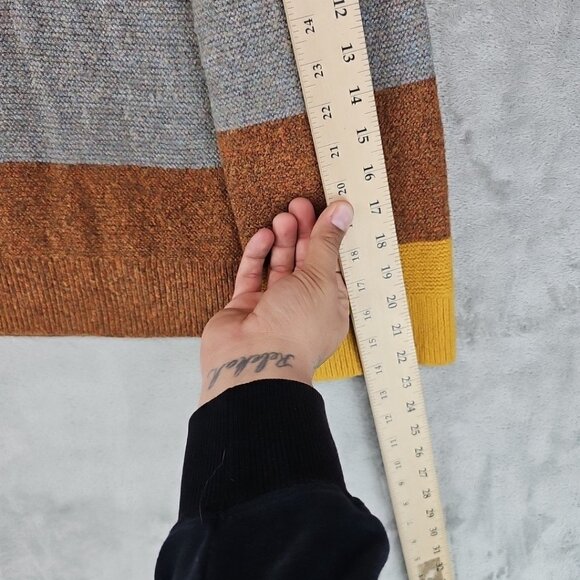 Madewell Andria Pullover Sweater Womens Size XS Relaxed Boxy Fit Soft Wool Blend - Picture 6 of 7